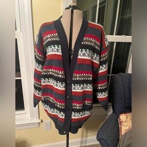 Backwood blues cardigan